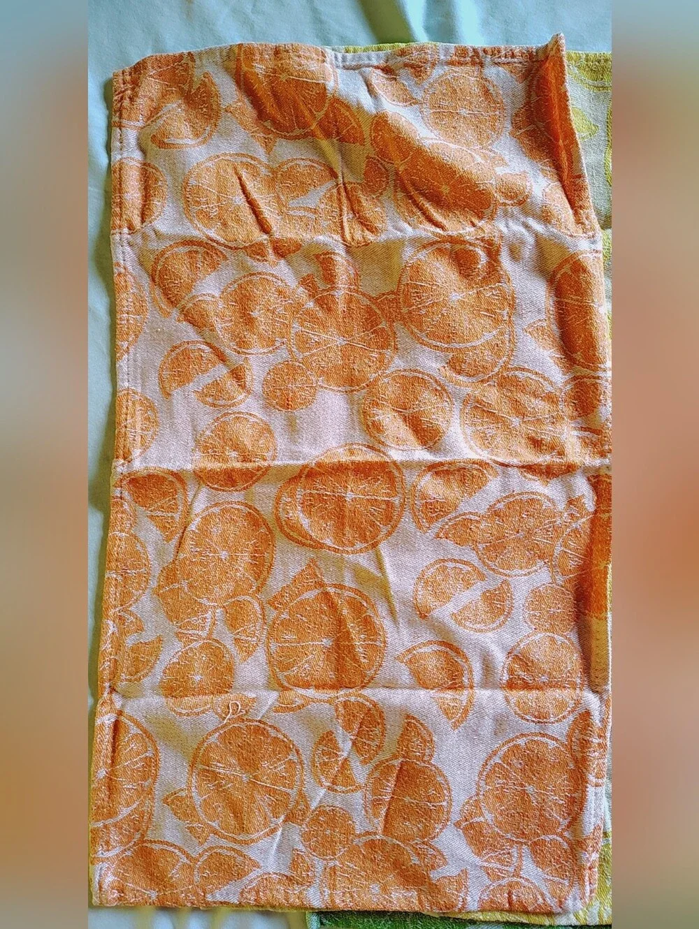 🍋 NWT Gold Coast Citrus Mixed Linen Lot: 7 PC - 100% Cotton🍋